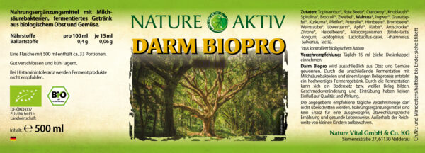 Label NA NAV Darm Bio Pro