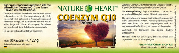 Label NH NAV Coenzym Q10