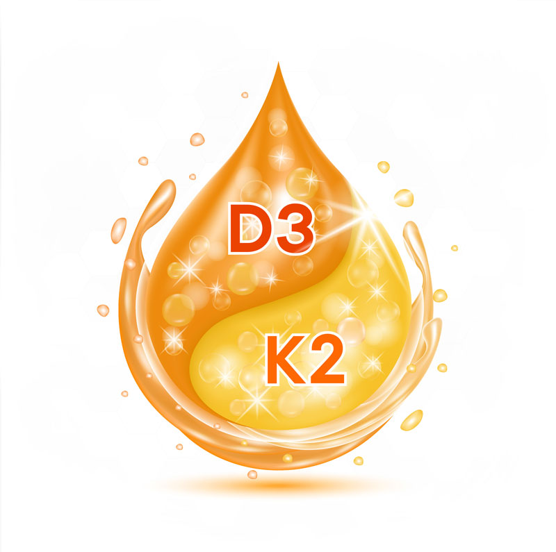 Vitamin D3 K2 Nahrungsergänzung